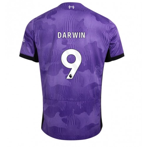 Pánský Fotbalový dres Liverpool Darwin Nunez #9 2023-24 Třetí Krátký Rukáv
